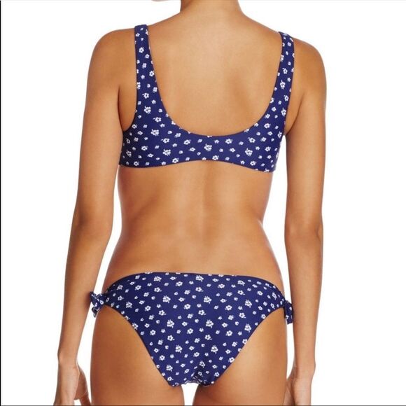 NWT Minkpink Mantaray Tie Top Floral Bikini Set - Picture 2 of 6